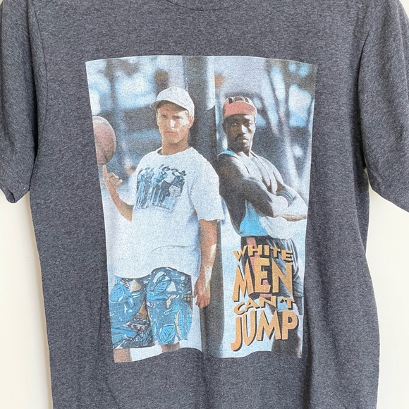 White Men Can’t Jump Graphic Gray T Shirt Adult size Medium - Picture 2 of 4